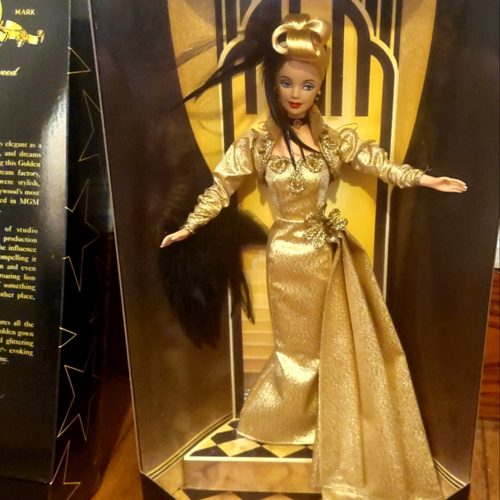 NIB Barbie MGM Golden Hollywood FAO Schwarz Limited Edition Vintage 1998 Doll